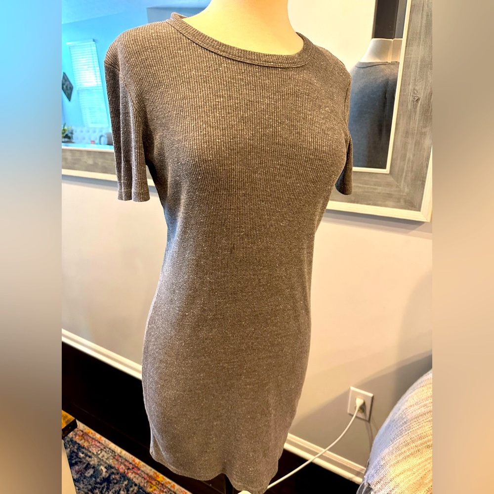 Alternative Apparel ribbed tshirt dress